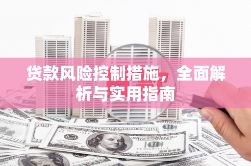 绥中贷款风险控制措施，全面解析与实用指南
