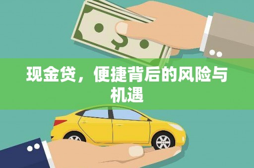 绥中现金贷，便捷背后的风险与机遇