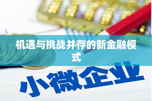 绥中机遇与挑战并存的新金融模式