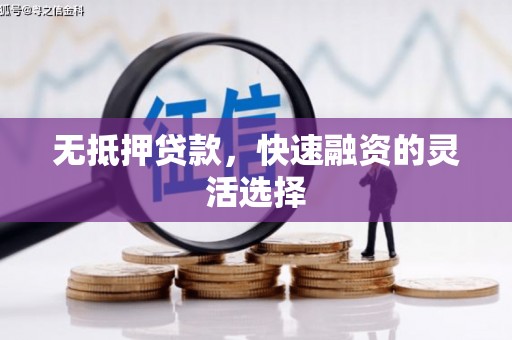 绥中无抵押贷款，快速融资的灵活选择