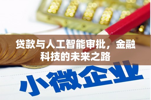 绥中贷款与人工智能审批，金融科技的未来之路