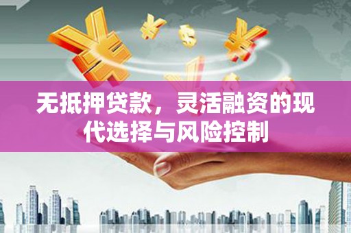 绥中无抵押贷款，灵活融资的现代选择与风险控制