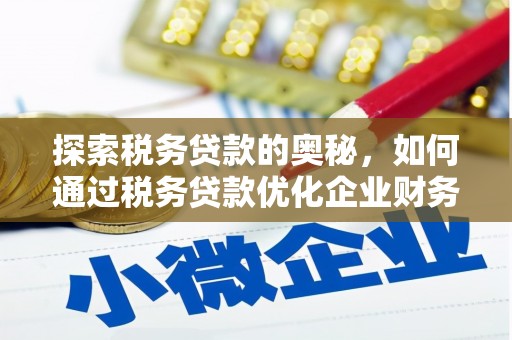 绥中探索税务贷款的奥秘，如何通过税务贷款优化企业财务