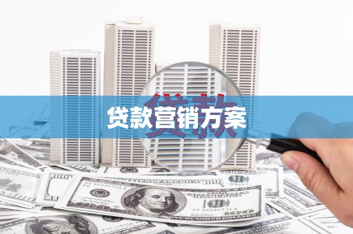 绥中贷款营销方案