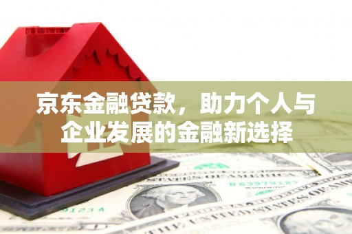 绥中京东金融贷款，助力个人与企业发展的金融新选择