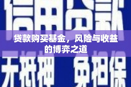 绥中贷款购买基金，风险与收益的博弈之道