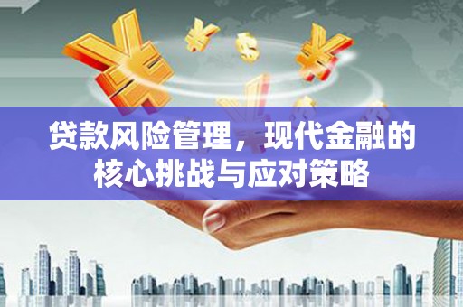 绥中贷款风险管理，现代金融的核心挑战与应对策略