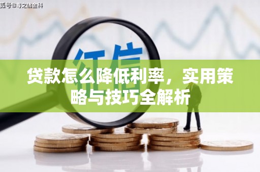 绥中贷款怎么降低利率，实用策略与技巧全解析