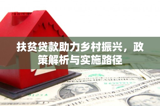 绥中扶贫贷款助力乡村振兴，政策解析与实施路径